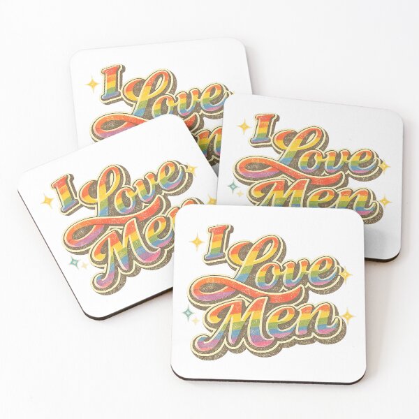 Item preview, I Love Men, MILM designed and sold by graphic-genie.