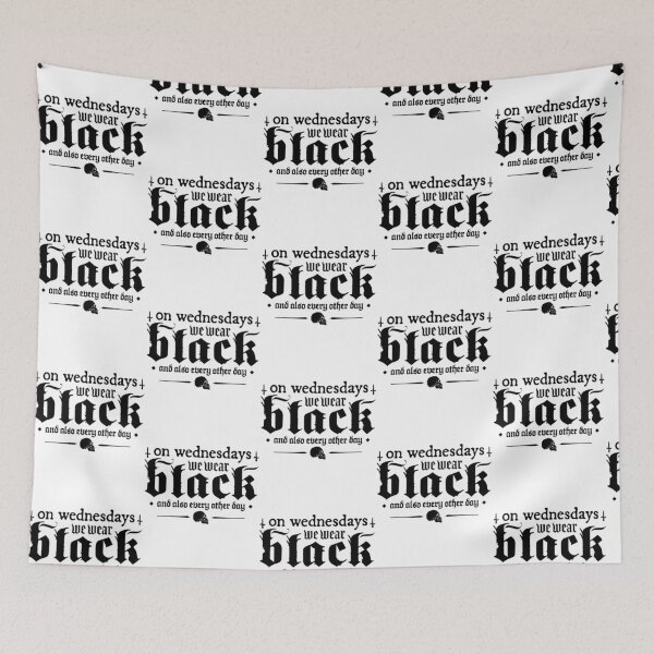Item preview, On Wednesdays We Wear Black designed and sold by Kerai Storeyo.