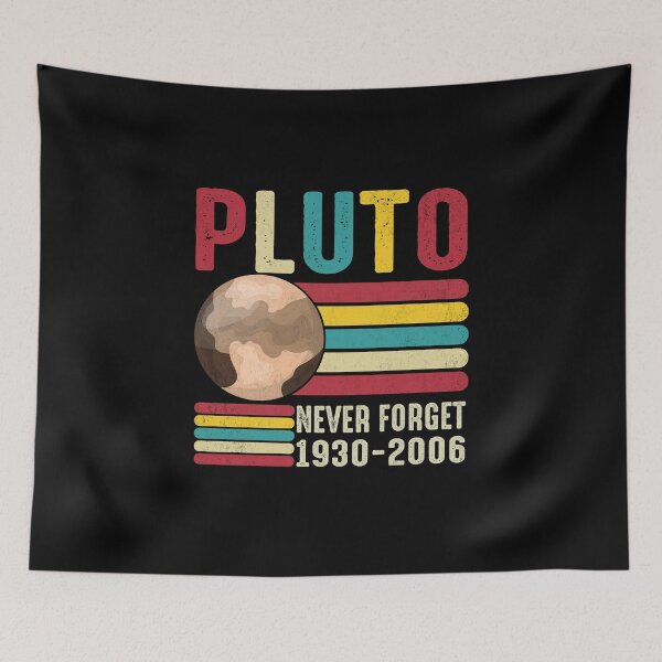Item preview, Pluto Never Forget Retro Vintage Gift designed and sold by FernaRoje.