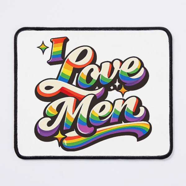 Item preview, I Love Men, MILM designed and sold by graphic-genie.