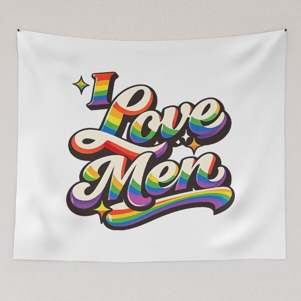 Item preview, I Love Men, MILM designed and sold by graphic-genie.
