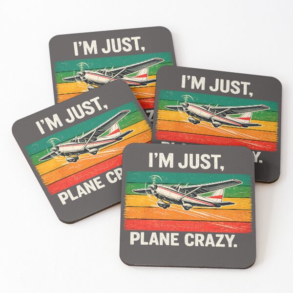 Item preview, I'm Just Plane Crazy designed and sold by mctavares60.
