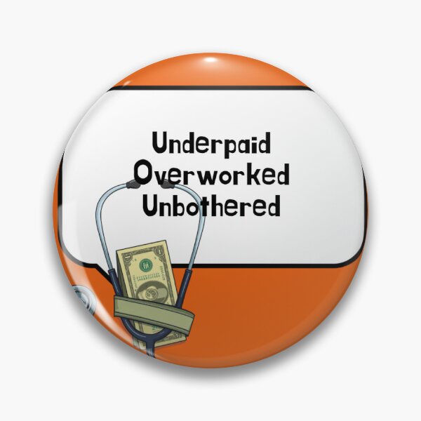 Item preview, Nurse/Healthcare Worker Money Humor designed and sold by BrokeNoMoreCo.