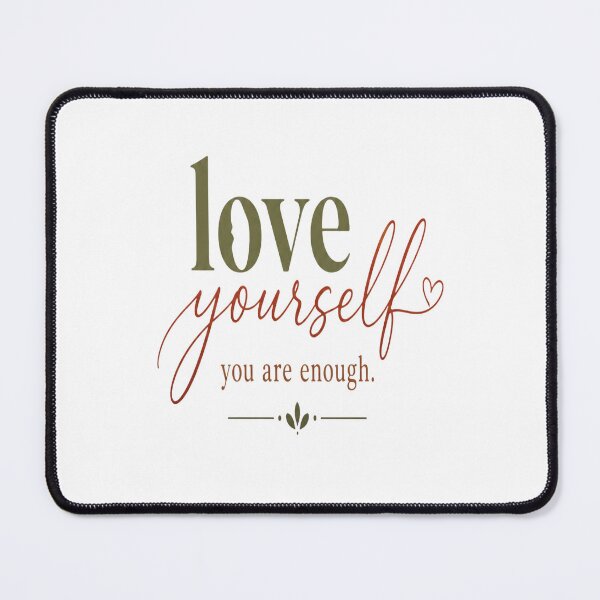 Item preview, Love yourself minimal aesthetic design designed and sold by Lovestickerco.