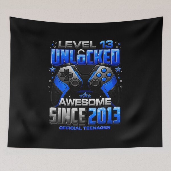 Item preview, Level 13 Unlocked Gamer Birthday  designed and sold by FGTV2021.