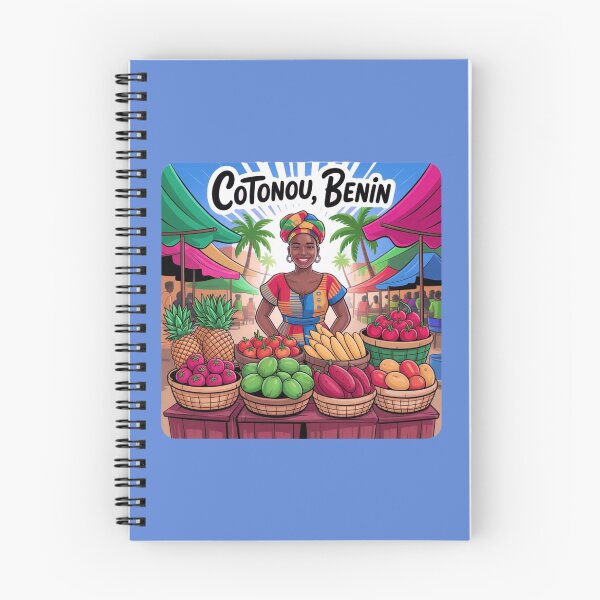 Item preview, Cotonou, Benin Market - Fruits and Vegetables designed and sold by Myra365Art.