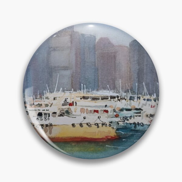 Item preview, Marina South, Singapore skyline designed and sold by Almondtree.