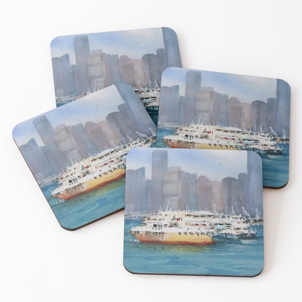 Item preview, Marina South, Singapore skyline designed and sold by Almondtree.