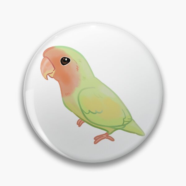Item preview, Peachface Lovebird  designed and sold by IvorySketching.
