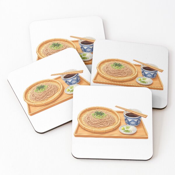 Item preview, Authentic Japanese Zaru Soba Noodle Illustration designed and sold by SakuraMarket26.