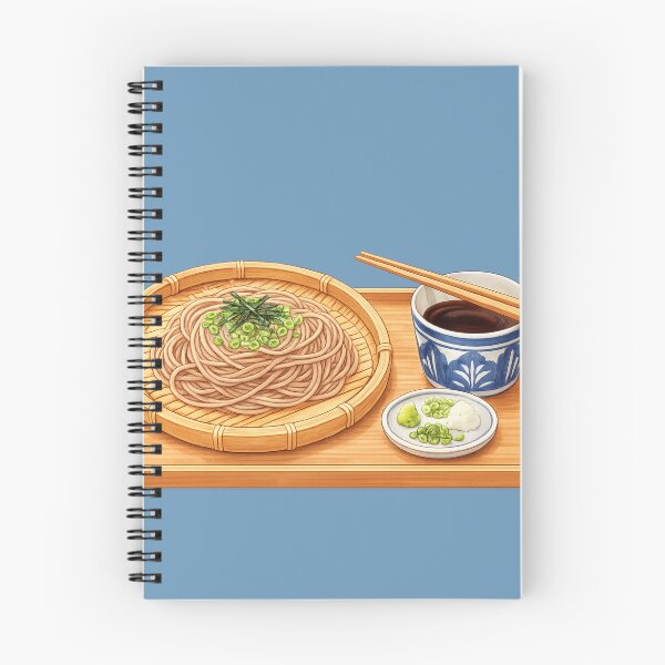 Item preview, Authentic Japanese Zaru Soba Noodle Illustration designed and sold by SakuraMarket26.