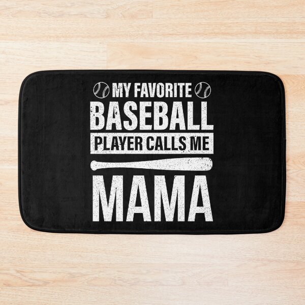 Artikelvorschau, Mein Lieblingsbaseballspieler nennt mich Mama – Lustige Baseball-Mama entworfen und verkauft von zamiokaline.