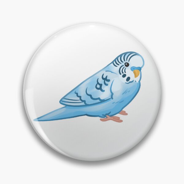 Item preview, Blue budgie designed and sold by IvorySketching.
