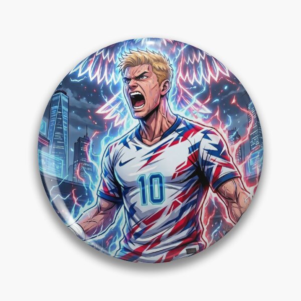 Item preview, Epic USA Soccer Warrior Cinematic Hero Portrait designed and sold by Pandora´s Box.