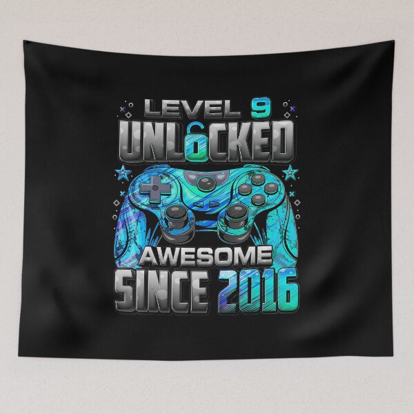 Item preview, Level 9 Unlocked Gaming Birthday designed and sold by FGTV2021.