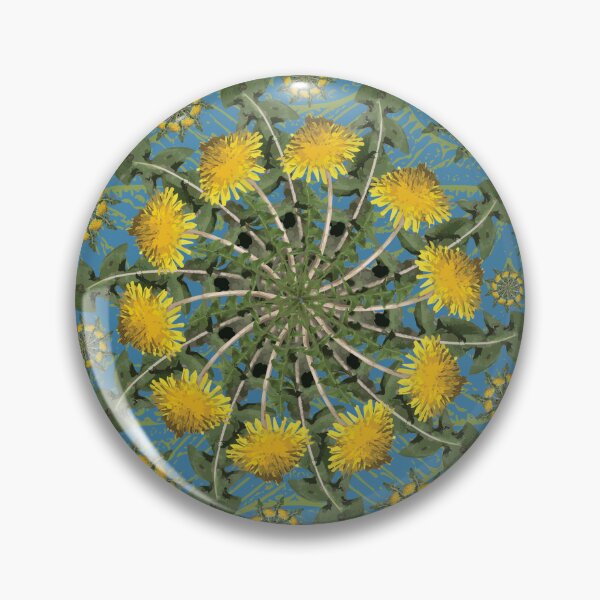 Item preview, Dandelion Radials on Blue & Green designed and sold by Digitalmyth's Designs.