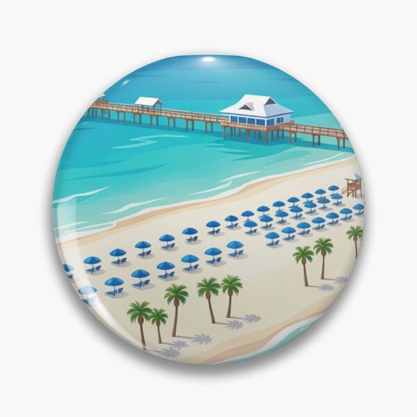 Item preview, Clearwater Florida Stamp designed and sold by vectcd.