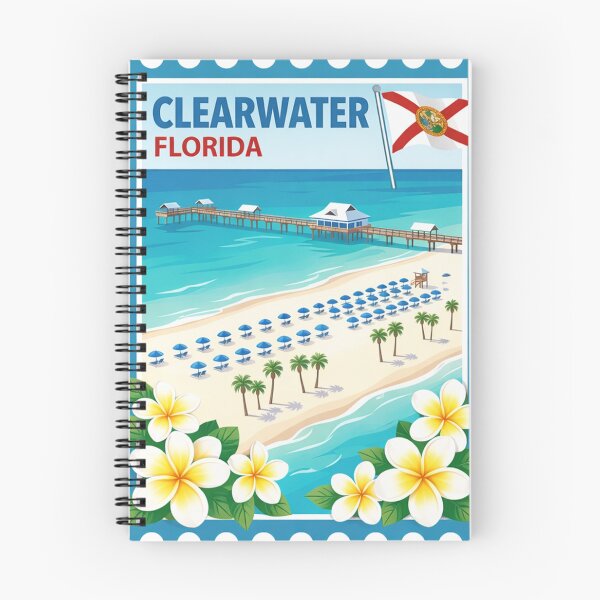 Item preview, Clearwater Florida Stamp designed and sold by vectcd.