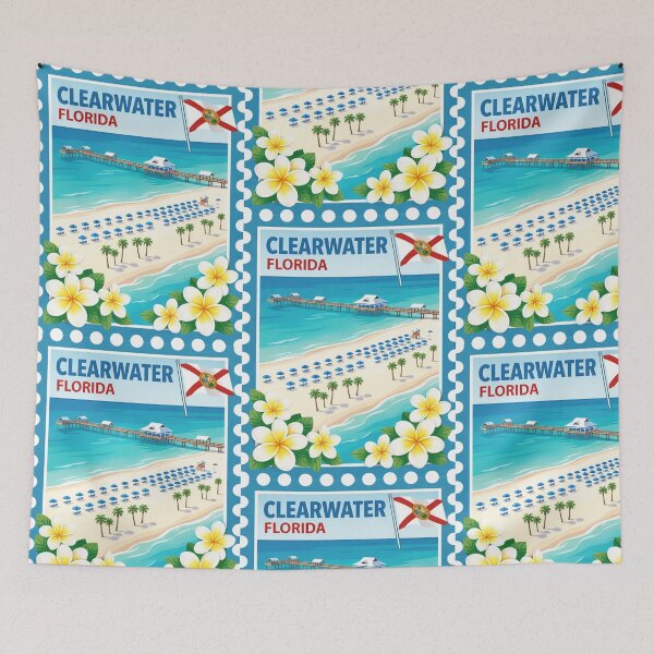 Item preview, Clearwater Florida Stamp designed and sold by vectcd.