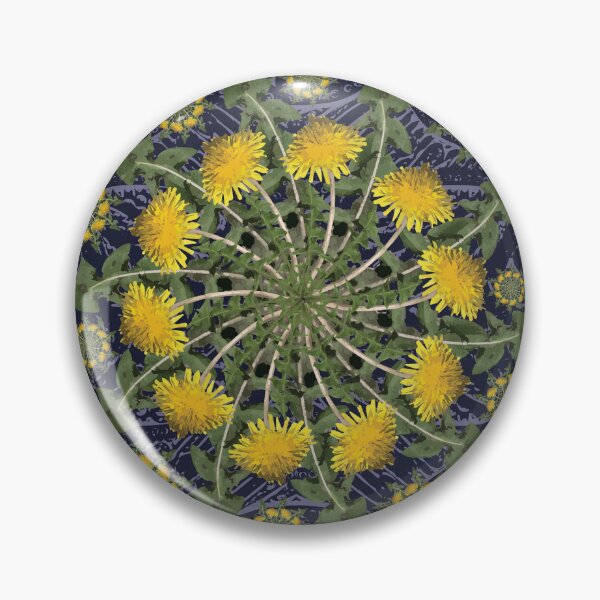 Item preview, Dandelion Radials on Dark designed and sold by Digitalmyth's Designs.