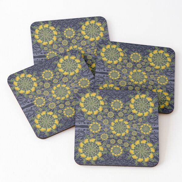 Item preview, Dandelion Radials on Dark designed and sold by Digitalmyth's Designs.