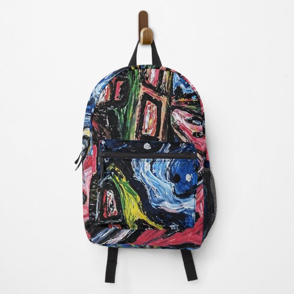 Item preview, Abstract Night Street Painting designed and sold by Modaozushi216.