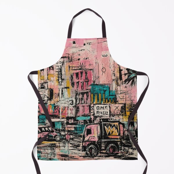 Item preview, Pink Urban Chaos Street Art Collage designed and sold by eliramaison.