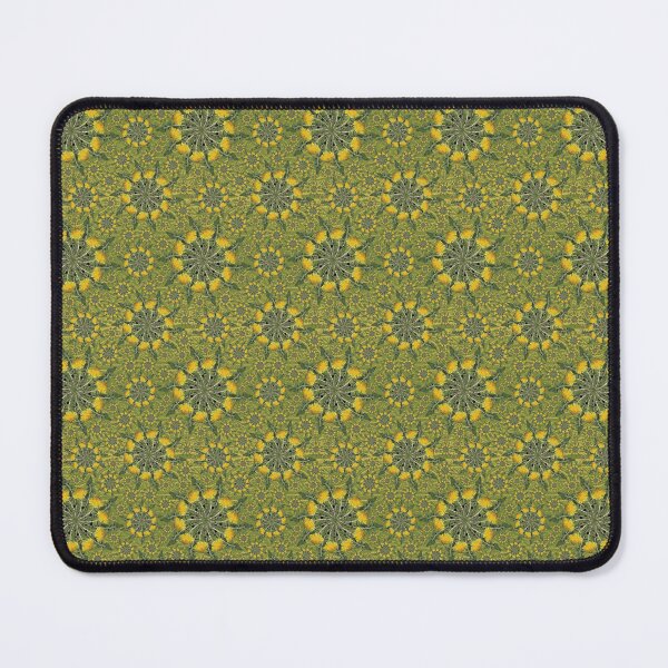 Item preview, Dandelion Radials on Yellow & Green designed and sold by Digitalmyth's Designs.