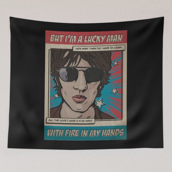 Item preview, Richard Ashcroft Pop Art Quote designed and sold by car47mjudith.