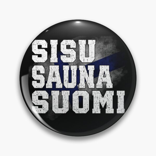 Item preview, SISU SAUNA SUOMI Finnish Pride Vintage Finland Finn Northern Europe Exotic designed and sold by Jt41.