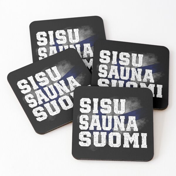 Item preview, SISU SAUNA SUOMI Finnish Pride Vintage Finland Finn Northern Europe Exotic designed and sold by Jt41.