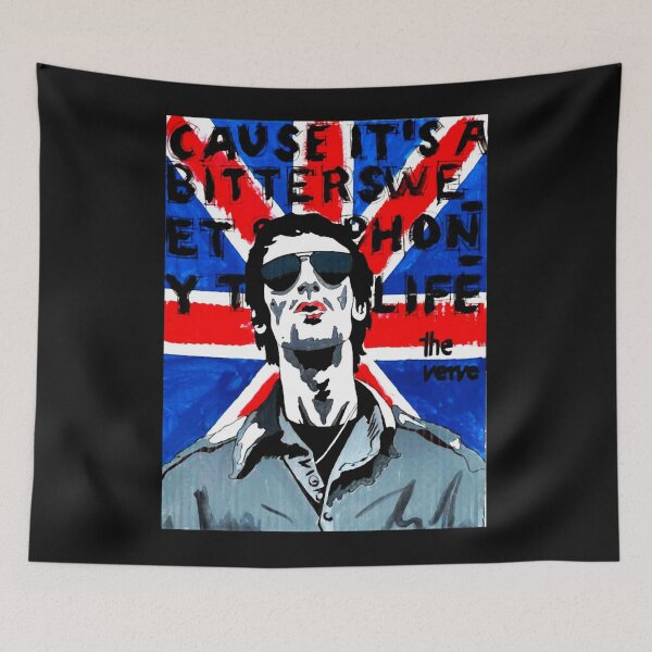 Item preview, Richard Ashcroft Pop Art Quote designed and sold by car47mjudith.