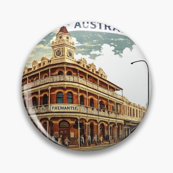 Artikelvorschau, Fremantle City, Australien – Reisen entworfen und verkauft von vectcd.