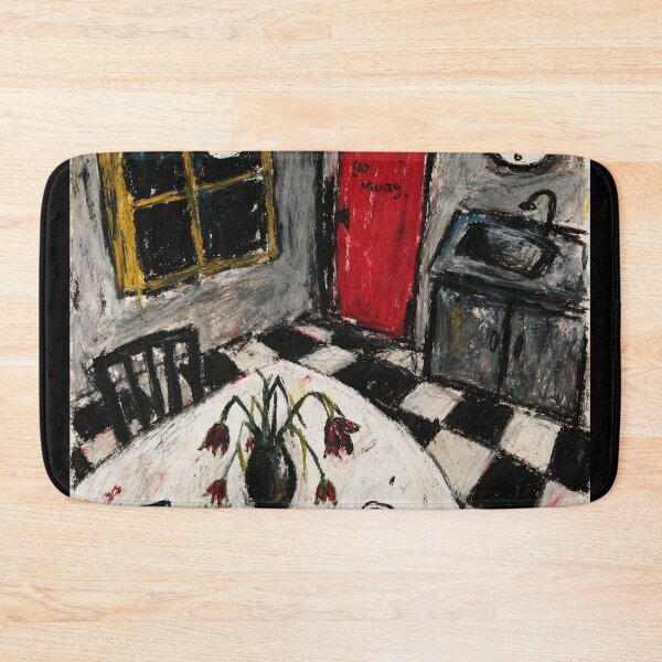 Item preview, 3am Kitchen Anxiety Painting designed and sold by eliramaison.