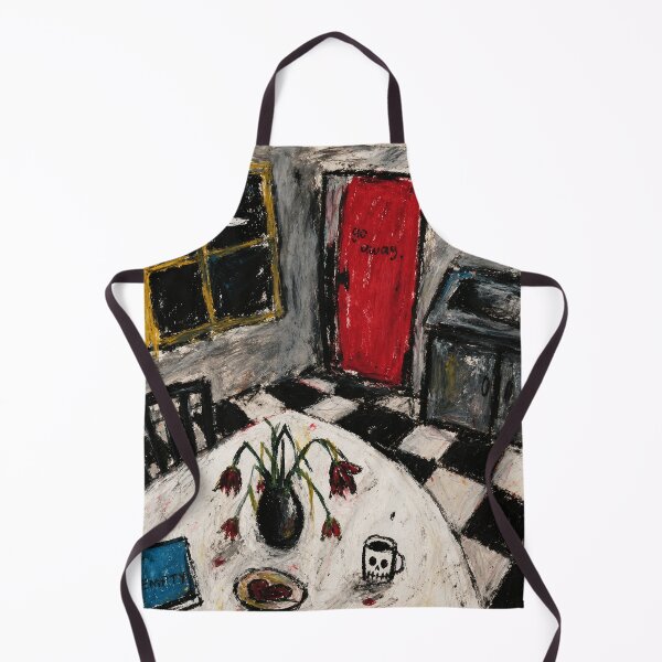 Item preview, 3am Kitchen Anxiety Painting designed and sold by eliramaison.