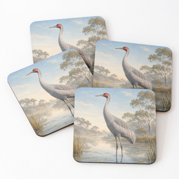 Item preview, Wetland Crane designed and sold by Pixel Junkies Studio.