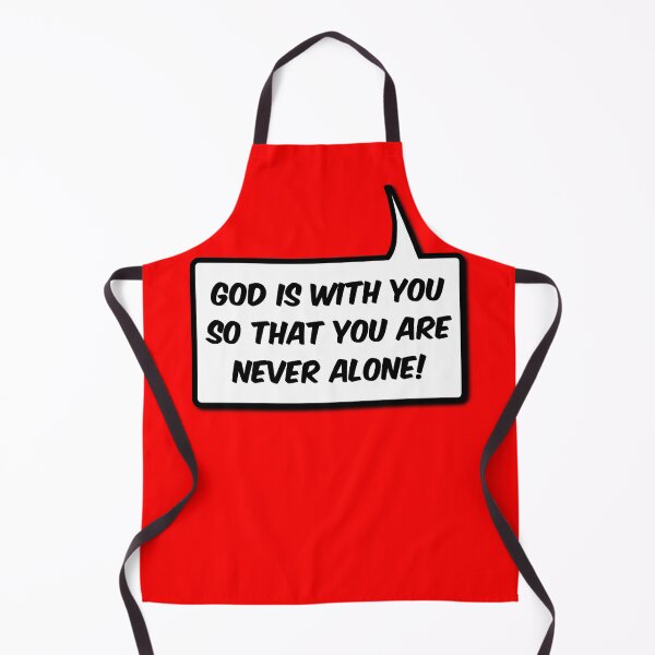Item preview, God is With You Speech Bubble designed and sold by CrossedWolf.