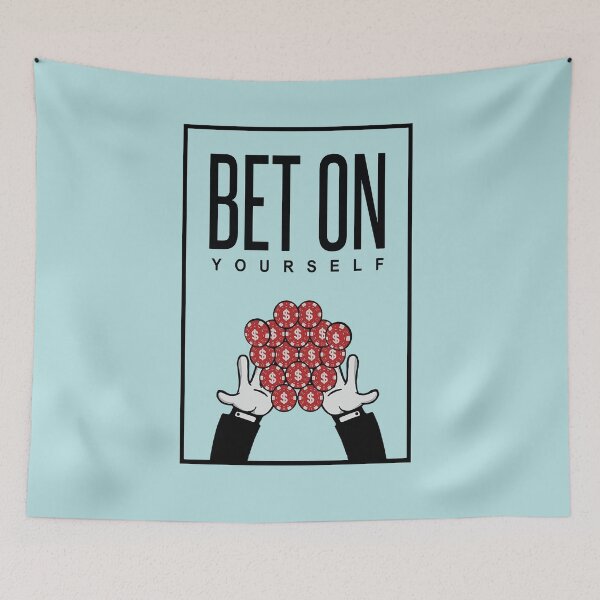 Item preview, Bet On Yourself Motivational designed and sold by AVNGR-Design.