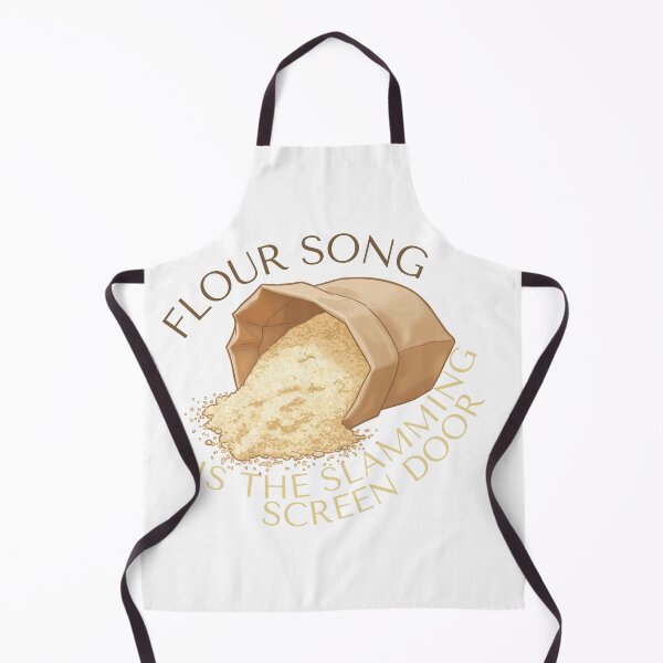 Item preview, Flour Song The Slamming Screen Door - Funny Bread Pun designed and sold by Niji Hibana.