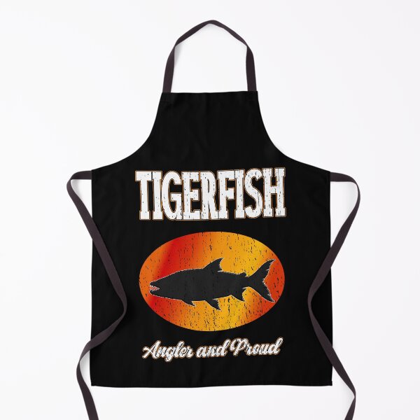 Item preview, Tigerfish Angler and Proud Vintage Fishing adventure fishing exotic adventures designed and sold by Jt41.