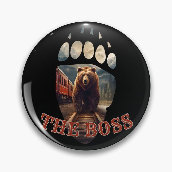 Item preview, The Boss Grizzly Bear of Banff National Park Premium Tri-blend T-Shirt designed and sold by Freedom Of The Hills.