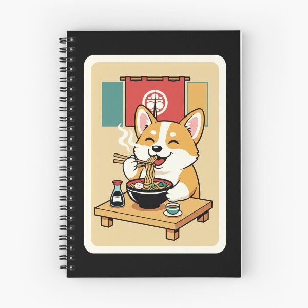 Item preview, Corgi Ramen Time Japanese Style designed and sold by JordynLadukeg65.