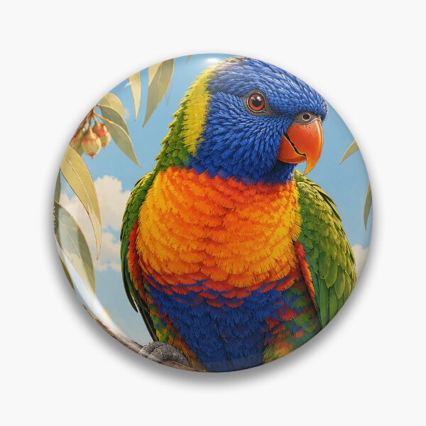 Item preview, Rainbow Lorikeet designed and sold by Pixel Junkies Studio.