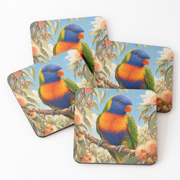 Item preview, Rainbow Lorikeet designed and sold by Pixel Junkies Studio.