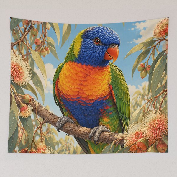 Item preview, Rainbow Lorikeet designed and sold by Pixel Junkies Studio.