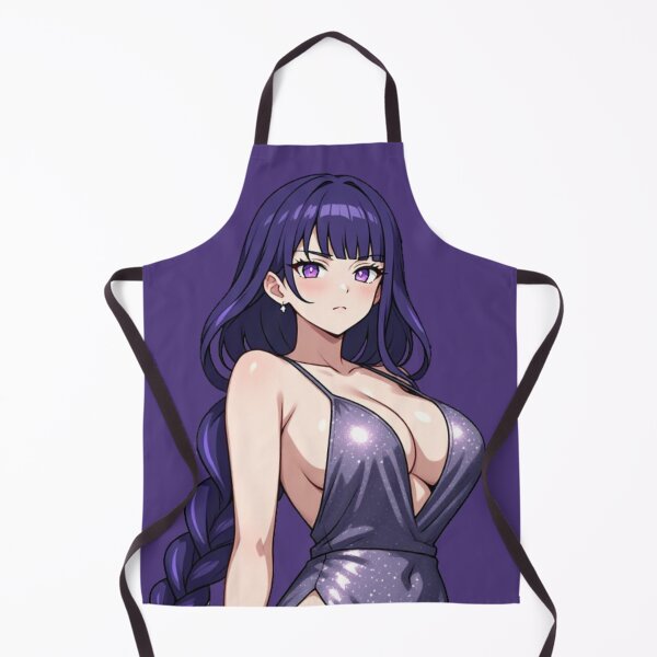 Item preview, Raiden Shogun Elegant Glitter Dress Gala AU Fanart designed and sold by Jimakmo.