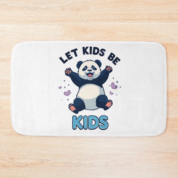 Item preview, Let Kids Be Kids Panda Shirt Childrens Day Gift Cute Panda Kids Teacher Parent Tee designed and sold by Sky-bully.