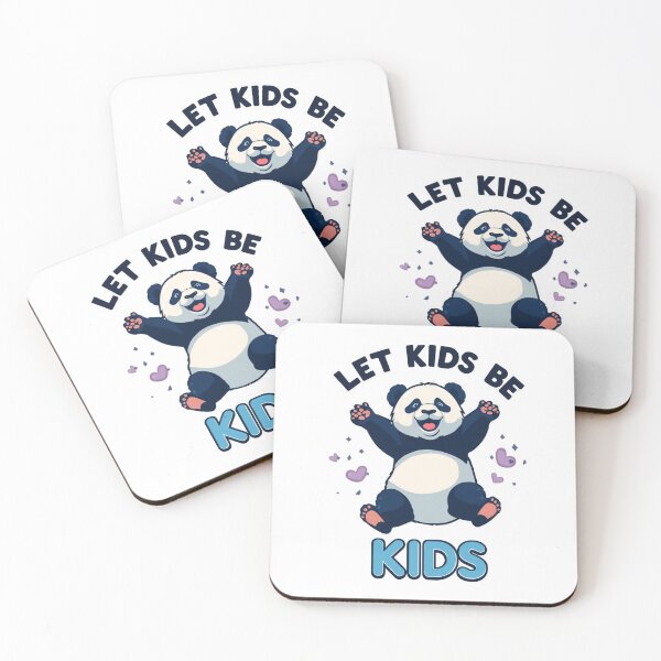 Item preview, Let Kids Be Kids Panda Shirt Childrens Day Gift Cute Panda Kids Teacher Parent Tee designed and sold by Sky-bully.