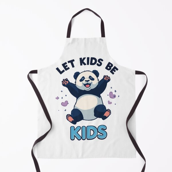 Item preview, Let Kids Be Kids Panda Shirt Childrens Day Gift Cute Panda Kids Teacher Parent Tee designed and sold by Sky-bully.