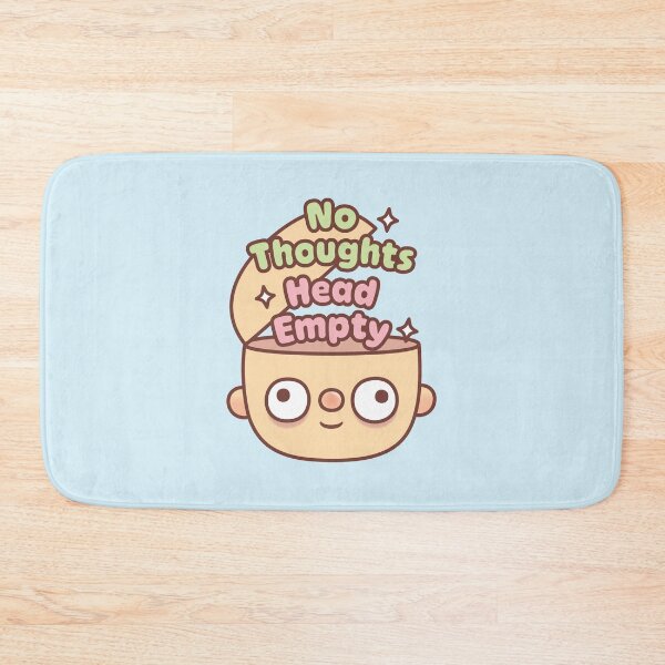 Item preview, Funny Head No Thoughts Head Empty Meme designed and sold by rustydoodle.